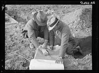 Field engineers. Hightstown, New Jersey. Sourced from the Library of Congress.