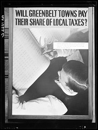Poster by Record Section, Suburban Resettlement Administration. Sourced from the Library of Congress.