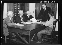 Debt Adjustment Committee. Alliance, Nebraska. Sourced from the Library of Congress.