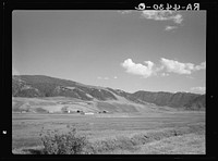 Valley farm. Teton County, Idaho. Sourced from the Library of Congress.