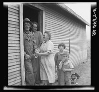 One of the families to be removed from land use project. Oneida County, Idaho. Sourced from the Library of Congress.