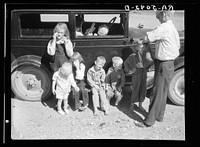Drought refugees from Bowman, North Dakota. Montana. Sourced from the Library of Congress.