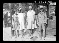 "Griffin children" of west Alabama land use demonstration project near Greensboro, Alabama. Sourced from the Library of Congress.