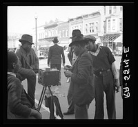 Street photographer. Smithfield, North Carolina. Sourced from the Library of Congress.