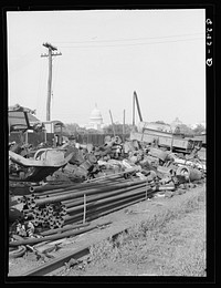 Junkyard. Washington, D.C.. Sourced from the Library of Congress.