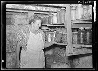 Wife of  tenant farmer, rehabilitation client. Jefferson County, Kansas. Sourced from the Library of Congress.