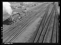 Union Pacific yards. Omaha, Nebraska. Sourced from the Library of Congress.