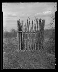 Grave. Kempton, West Virginia. The cemetery is on the top of a hill behind the town. Sourced from the Library of Congress.