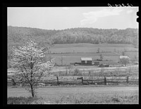 Spring scene in Pennsylvania hills near Waynesboro. Sourced from the Library of Congress.