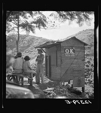 Exterior of country store in the hills. Puerto Rico. Sourced from the Library of Congress.