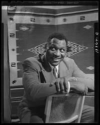 Washington, D.C. Paul Robeson, baritone. Sourced from the Library of Congress.