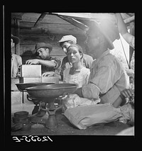 [Untitled photo, possibly related to: Interior of country store in the hills. Puerto Rico]. Sourced from the Library of Congress.