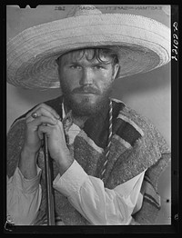 Brownsville, Texas. Charro Days fiesta. Bandidos. Sourced from the Library of Congress.