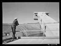 Tailing pile left by gold dredge. Nye County, Nevada. Sourced from the Library of Congress.