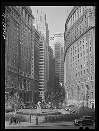 Buildings, lower Broadway. New York City. Sourced from the Library of Congress.