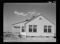 House at Plum Bayou Homesteads, Arkansas. Sourced from the Library of Congress.
