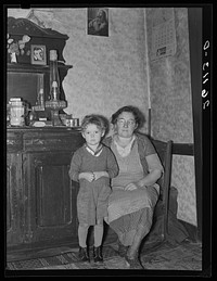 Mollie Day and son. Bedford County, Pennsylvania. Sourced from the Library of Congress.