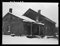 Dalton, Allegany County, New York. Home of John Dudeck. Sourced from the Library of Congress.