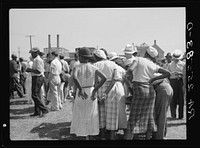 [Untitled photo, possibly related to: Packing company strike. Cambridge, Maryland]. Sourced from the Library of Congress.