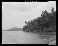 Shore line of Otsego Lake, New York. Sourced from the Library of Congress.