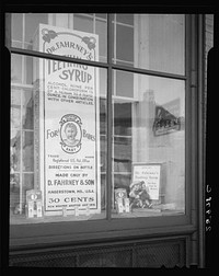 Patent medicine shop. Hagerstown, Maryland. Sourced from the Library of Congress.
