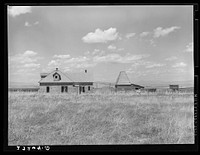 [Untitled photo, possibly related to: Abandoned farm. Madison County, Montana]. Sourced from the Library of Congress.