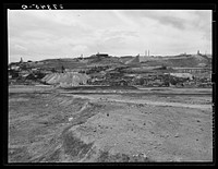 [Untitled photo, possibly related to: Copper mine and miner's homes. Meaderville, Montana]. Sourced from the Library of Congress.