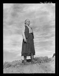 Quarter Circle 'U' Ranch, Montana. Mrs. Arnold. Sourced from the Library of Congress.