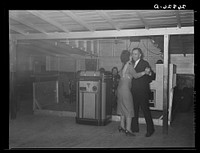 Interior of Oke-Doke dance hall. Williamson County, Illinois. Sourced from the Library of Congress.