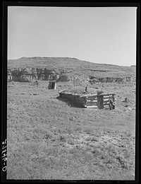 Abandoned homesteader's shack. Custer County, Montana. Sourced from the Library of Congress.