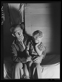 Evicted sharecropper and son. Butler County, Missouri. Sourced from the Library of Congress.