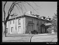 Mine owner's mansion. Reno, Nevada. Sourced from the Library of Congress.