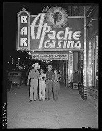 Main street. Las Vegas, Nevada. Sourced from the Library of Congress.