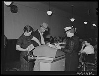 Bingo players. Las Vegas, Nevada. Sourced from the Library of Congress.