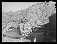 [Untitled photo, possibly related to: Tank used in purifying gold and silver ore. El Dorado Canyon, Clark County, Nevada]. Sourced from the Library of Congress.