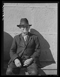Early settler. Carson City, Nevada. Sourced from the Library of Congress.