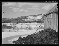 Farm near Rutland, Vermont. Sourced from the Library of Congress.
