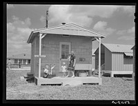 Isolation unit for contagious diseases at Osceola migratory labor camp. Belle Glade, Florida. Sourced from the Library of Congress.