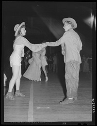 Dancing at a cotton ball. Memphis, Tennessee. Sourced from the Library of Congress.