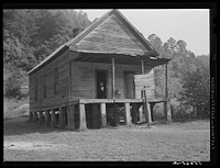 One-room schoolhouse showing overcrowded conditions and need for repairs and equipment. Breathitt County, Kentucky. Sourced from the Library of Congress.