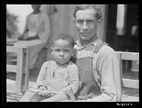 [Untitled photo, possibly related to: One of the mulattoes who works on the John Henry Plantation and is very skilled in woodwork, weaving and crafts. Melrose, Natchitoches Parish, Louisiana]. Sourced from the Library of Congress.