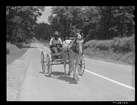 Returning home from town on Saturday afternoon in buggy. Near Port Gibson, Mississippi. Sourced from the Library of Congress.