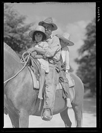 [Untitled photo, possibly related to: Melrose, Natchitoches Parish, Louisiana. Going to crossroads store for supplies in cotton plantation area]. Sourced from the Library of Congress.