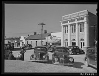[Untitled photo, possibly related to: Center of town. Yanceyville, Caswell County, North Carolina]. Sourced from the Library of Congress.
