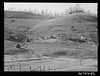 Home of FSA (Farm Security Administration) borrower Jackson, who is Mr. Garland's next-door neighbor. Southern Appalachian Project near Barbourville, Knox County, Kentucky. Sourced from the Library of Congress.