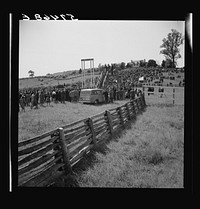 Judge at the horse races. Warrenton, Virginia. Sourced from the Library of Congress.