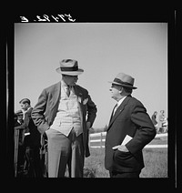 [Untitled photo, possibly related to: Judges at the horse races. Warrenton, Virginia]. Sourced from the Library of Congress.