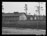 New barracks at Camp Blanding. Starke, Florida. Sourced from the Library of Congress.
