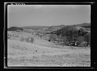 [Untitled photo, possibly related to: Valley farmland near Wytheville, Virginia]. Sourced from the Library of Congress.