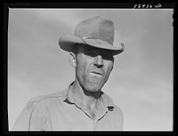 [Untitled photo, possibly related to: Man who farms for Mr. Beerman. Emblem, Wyoming]. Sourced from the Library of Congress.